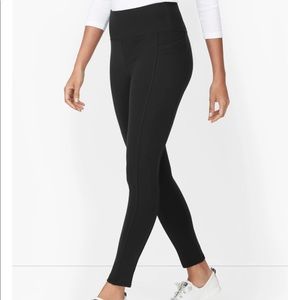 Talbots Tech Stretch Leggings, Size XLP, Black